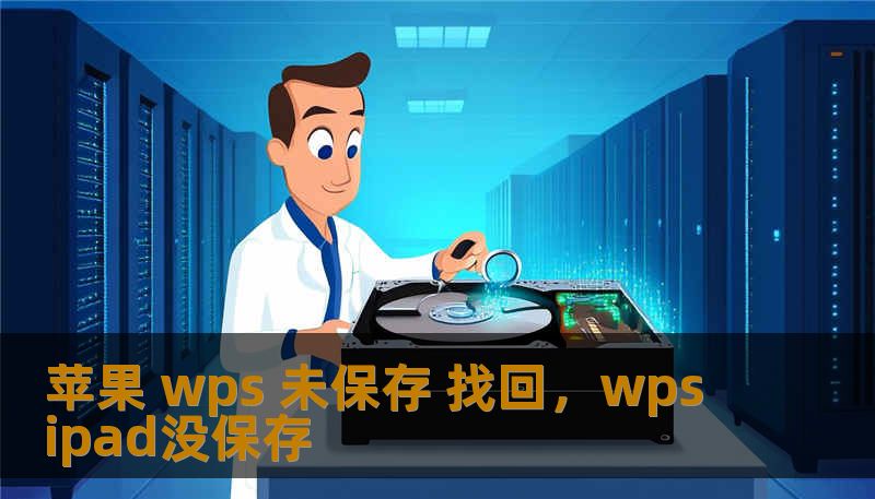 苹果 wps 未保存 找回，wpsipad没保存