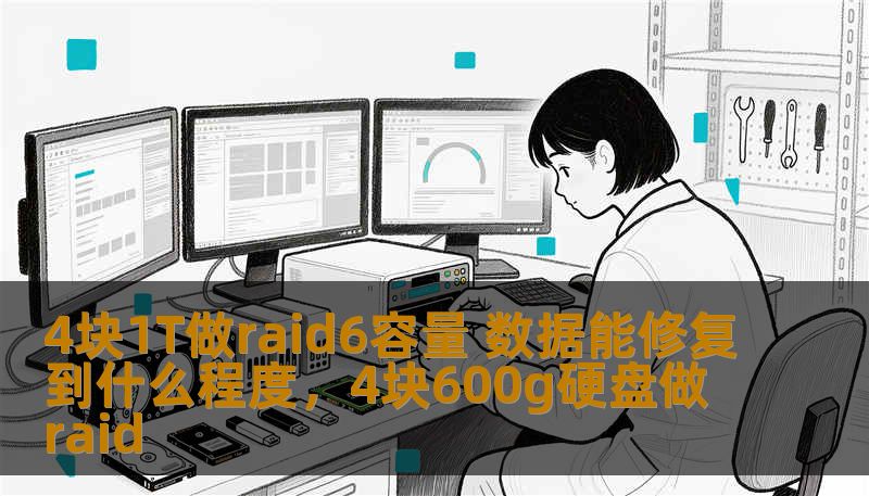 4块1T做raid6容量 数据能修复到什么程度，4块600g硬盘做raid
