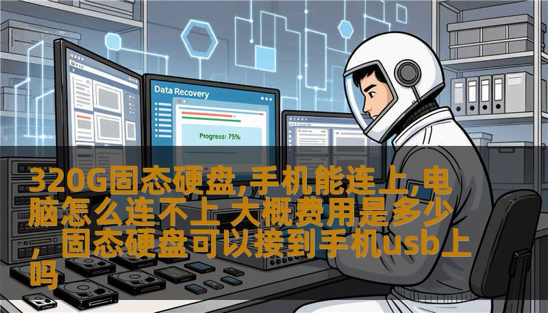 320G固态硬盘,手机能连上,电脑怎么连不上 大概费用是多少，固态硬盘可以接到手机usb上吗