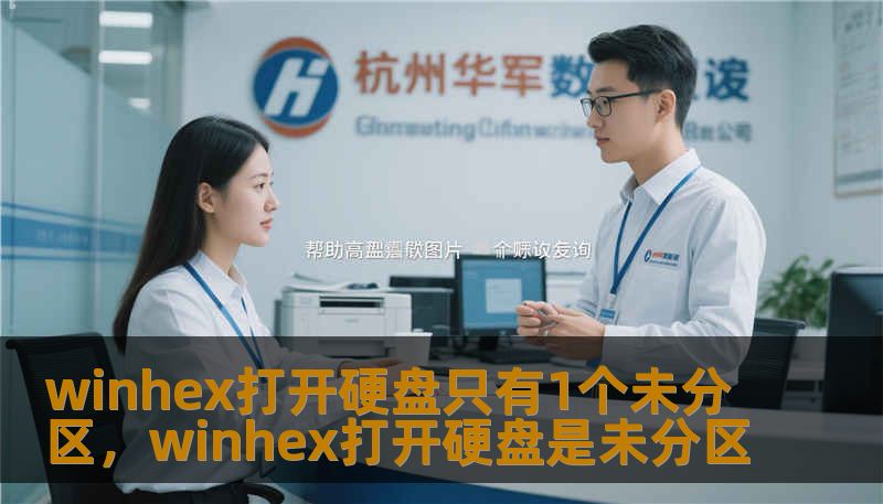 winhex打开硬盘只有1个未分区，winhex打开硬盘是未分区