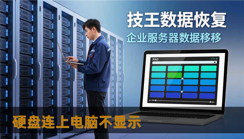 硬盘连上电脑不显示