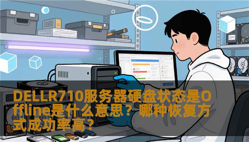DELLR710服务器硬盘状态是Offline是什么意思?哪种恢复方式成功率高? DELLR710服务器硬盘状态是Offline是什么意思?哪种恢复方式成功率高?