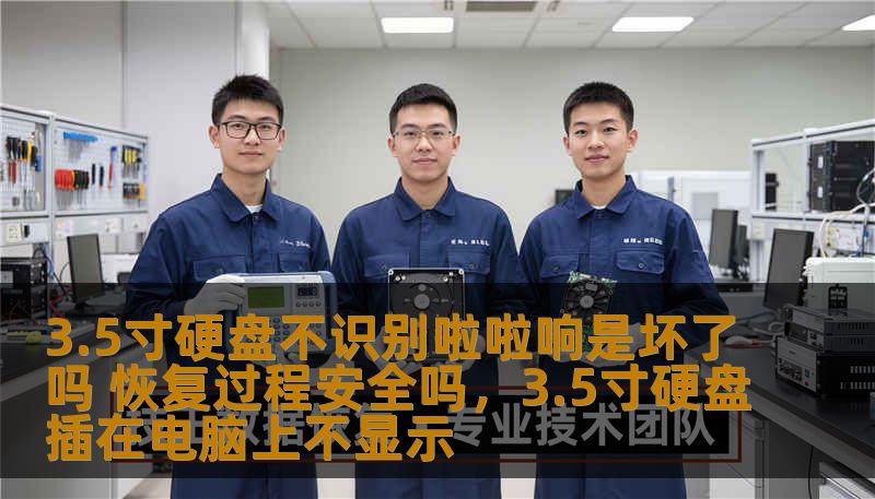 3.5寸硬盘不识别啦啦响是坏了吗 恢复过程安全吗，3.5寸硬盘插在电脑上不显示