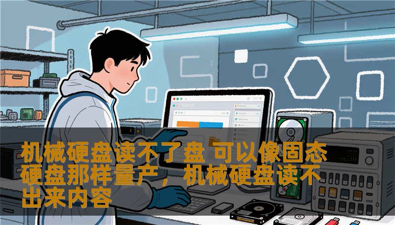 机械硬盘读不了盘 可以像固态硬盘那样量产，机械硬盘读不出来内容