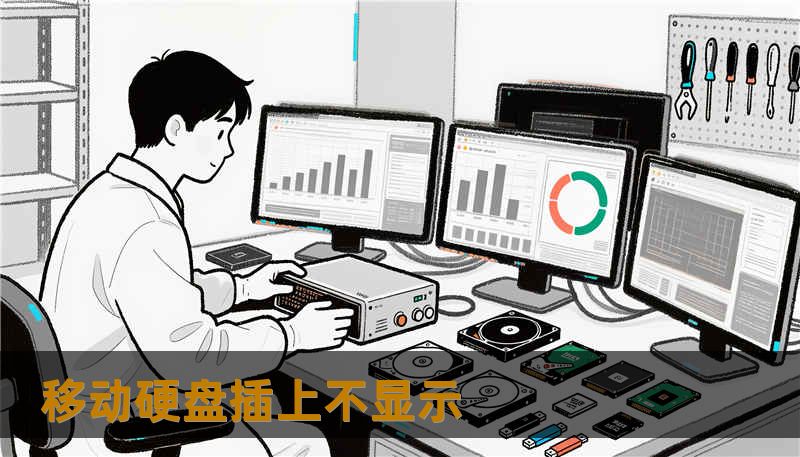 移动硬盘插上不显示