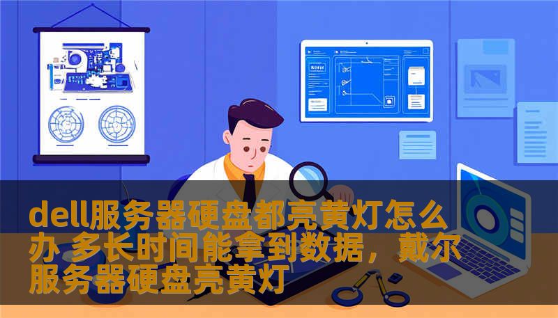 dell服务器硬盘都亮黄灯怎么办 多长时间能拿到数据，戴尔服务器硬盘亮黄灯