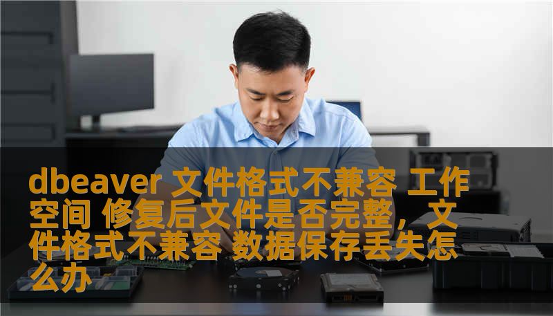 dbeaver 文件格式不兼容 工作空间 修复后文件是否完整，文件格式不兼容 数据保存丢失怎么办