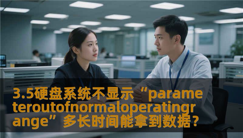 3.5硬盘系统不显示“parameteroutofnormaloperatingrange”多长时间能拿到数据？