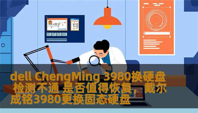dell ChengMing 3980换硬盘 检测不通 是否值得恢复，戴尔成铭3980更换固态硬盘