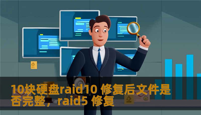 10块硬盘raid10 修复后文件是否完整，raid5 修复