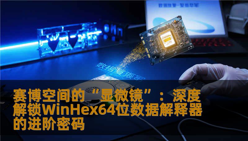 赛博空间的“显微镜”:深度解锁WinHex64位数据解释器的进阶密码 赛博空间的“显微镜”:深度解锁WinHex64位数据解释器的进阶密码