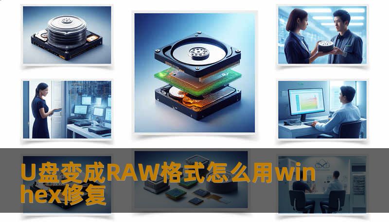 U盘变成RAW格式怎么用winhex修复