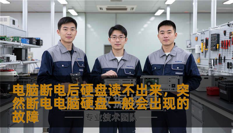 电脑断电后硬盘读不出来，突然断电电脑硬盘一般会出现的故障