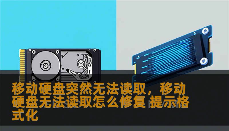 移动硬盘突然无法读取，移动硬盘无法读取怎么修复 提示格式化