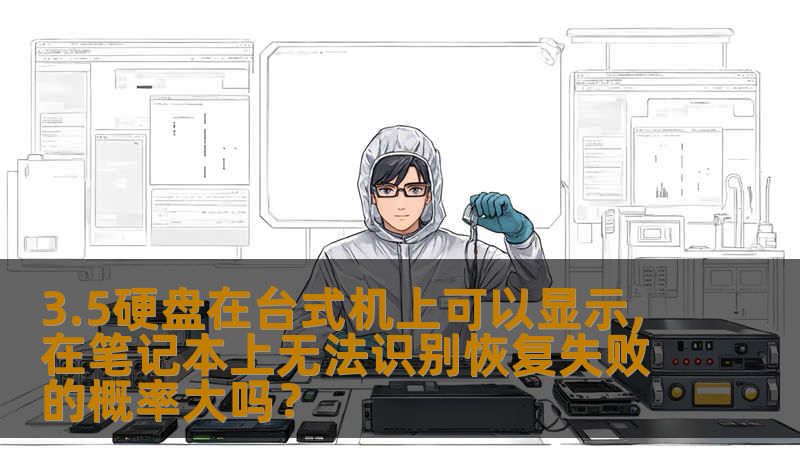 3.5硬盘在台式机上可以显示,在笔记本上无法识别恢复失败的概率大吗? 3.5硬盘在台式机上可以显示,在笔记本上无法识别恢复失败的概率大吗?
