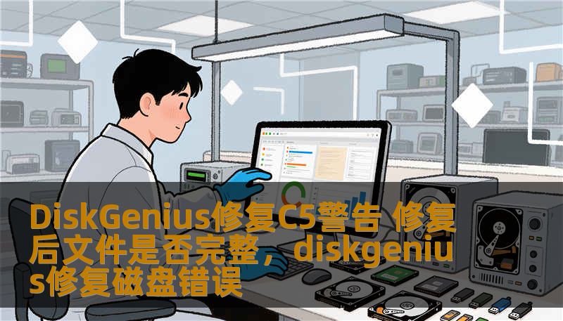 DiskGenius修复C5警告 修复后文件是否完整，diskgenius修复磁盘错误