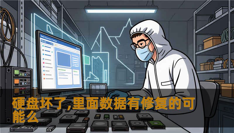 硬盘坏了,里面数据有修复的可能么