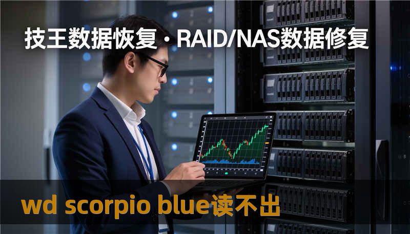 wd scorpio blue读不出