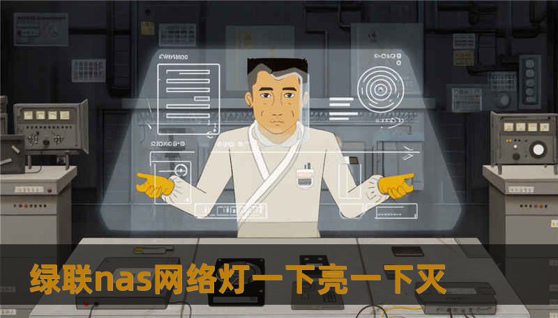 绿联nas网络灯一下亮一下灭 绿联nas网络灯一下亮一下灭