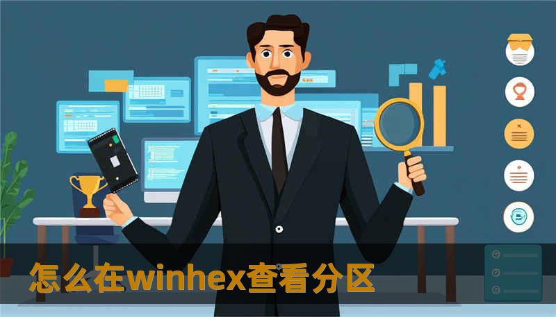 怎么在winhex查看分区 怎么在winhex查看分区