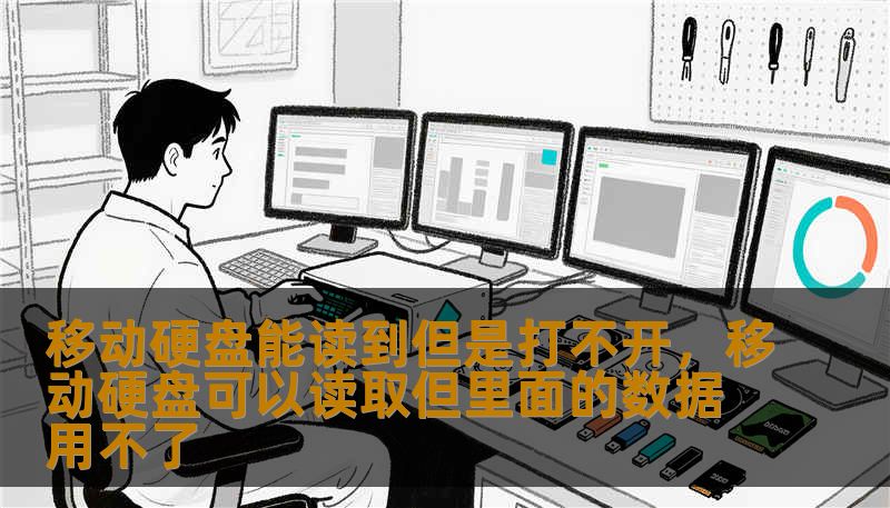 移动硬盘能读到但是打不开，移动硬盘可以读取但里面的数据用不了