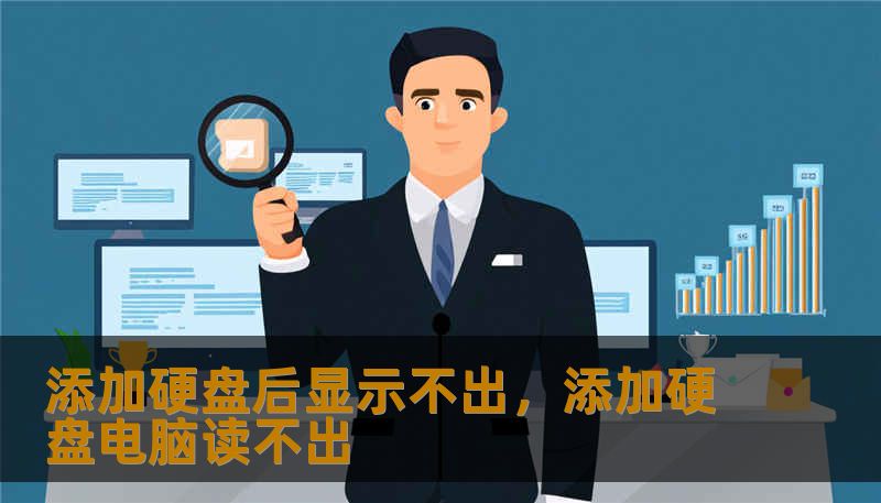 添加硬盘后显示不出，添加硬盘电脑读不出