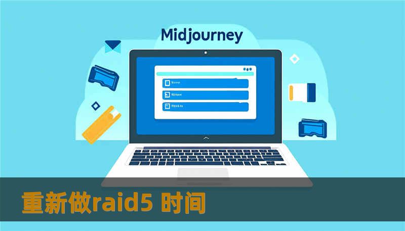 重新做raid5 时间