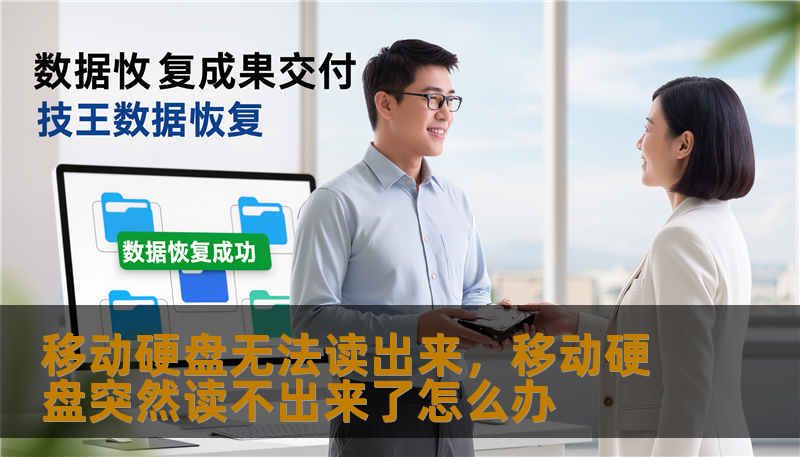 移动硬盘无法读出来，移动硬盘突然读不出来了怎么办
