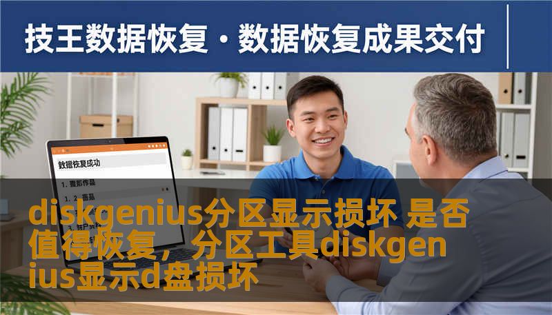 diskgenius分区显示损坏 是否值得恢复，分区工具diskgenius显示d盘损坏