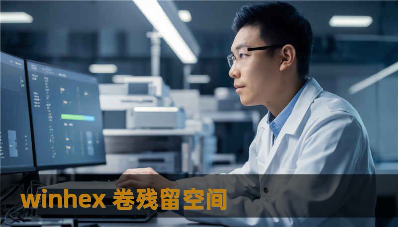 winhex 卷残留空间