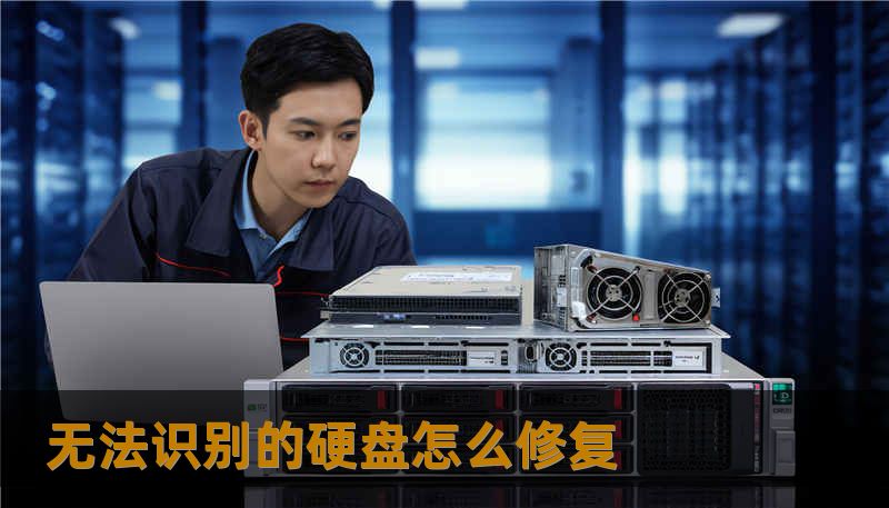 无法识别的硬盘怎么修复
