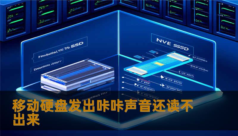 移动硬盘发出咔咔声音还读不出来                    为什么会出现“移动硬盘发出咔咔声音还读不出来”    咔咔声，很可能是硬盘机械部分在“挣扎”。传统机械硬盘（HDD）内部有磁头、马达和盘片，磁头寻道失败或马达起不来时会产生重复的碰撞声；就像一个人找不到钥匙在门上反复敲击。这种物理损伤与逻辑损坏（如文件系统损坏、分区表丢失）常常混合出现。与此SSD掉盘通常没有咔咔声，而是固件故障