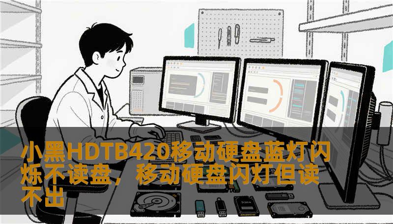 小黑HDTB420移动硬盘蓝灯闪烁不读盘,移动硬盘闪灯但读不出 小黑HDTB420移动硬盘蓝灯闪烁不读盘,移动硬盘闪灯但读不出