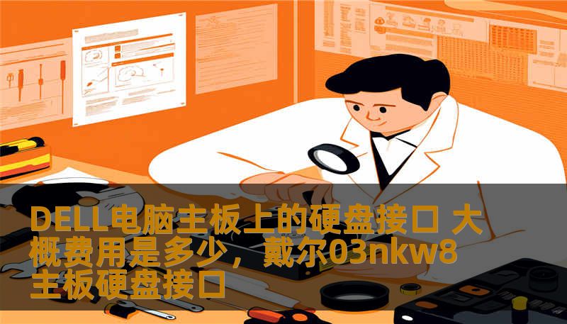 DELL电脑主板上的硬盘接口 大概费用是多少，戴尔03nkw8主板硬盘接口
