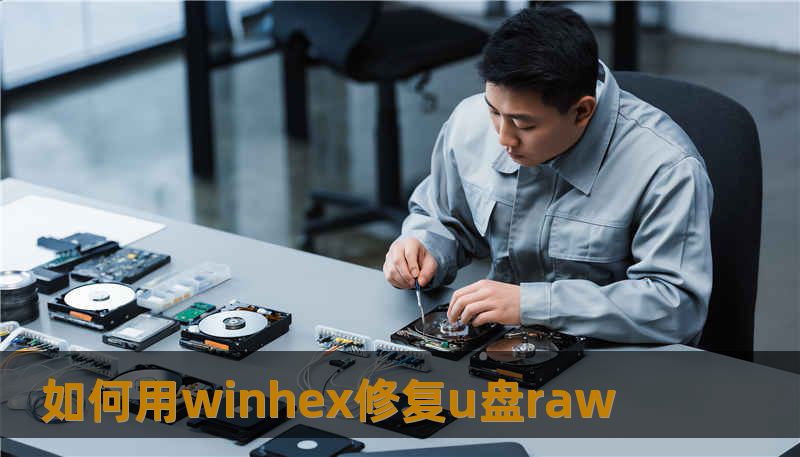 如何用winhex修复u盘raw