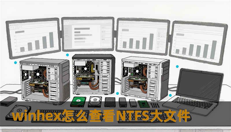 winhex怎么查看NTFS大文件
