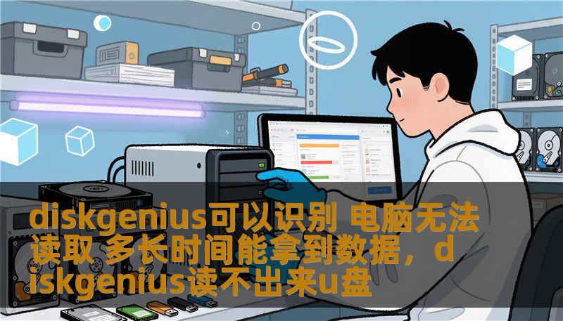 diskgenius可以识别 电脑无法读取 多长时间能拿到数据，diskgenius读不出来u盘