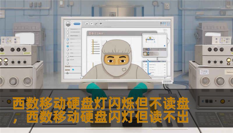西数移动硬盘灯闪烁但不读盘，西数移动硬盘闪灯但读不出