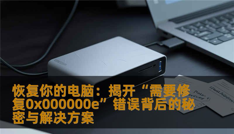 恢复你的电脑：揭开“需要修复0x000000e”错误背后的秘密与解决方案