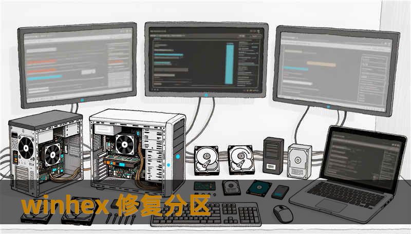 winhex 修复分区