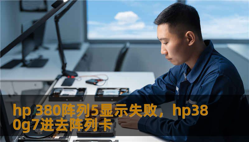 hp 380阵列5显示失败，hp380g7进去阵列卡