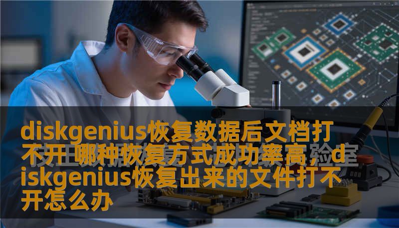 diskgenius恢复数据后文档打不开 哪种恢复方式成功率高，diskgenius恢复出来的文件打不开怎么办