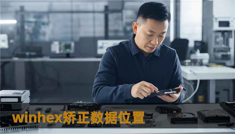 winhex矫正数据位置