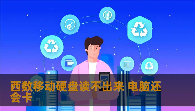 西数移动硬盘读不出来 电脑还会卡