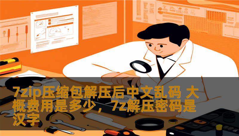 7zip压缩包解压后中文乱码 大概费用是多少，7z解压密码是汉字