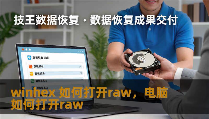 winhex 如何打开raw，电脑如何打开raw