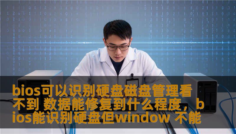 bios可以识别硬盘磁盘管理看不到 数据能修复到什么程度，bios能识别硬盘但window 不能