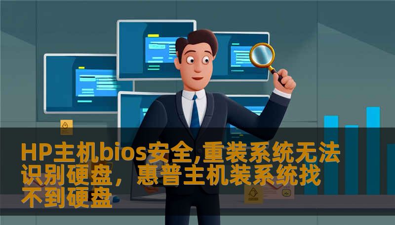 HP主机bios安全,重装系统无法识别硬盘，惠普主机装系统找不到硬盘