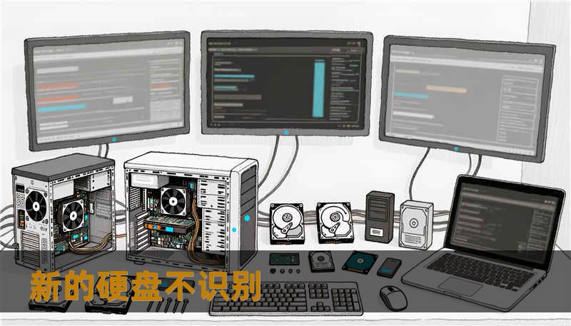 新的硬盘不识别