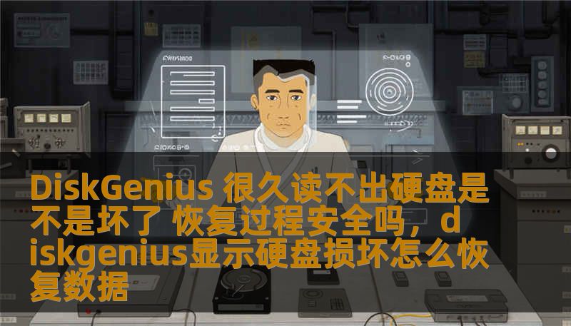 DiskGenius 很久读不出硬盘是不是坏了 恢复过程安全吗，diskgenius显示硬盘损坏怎么恢复数据